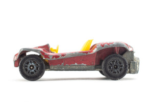 Concept Car | Beach Buggy | Rot | Sand im Getriebe | Unbekannt | Corgi | Aad Hollander