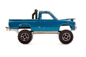 Pick-up | Toyota | 4x4 | Blau | Motor stottert | 1980 | Majorette | Antony Wurmser