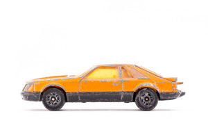 Sportwagen | Ford | Mustang | Orange | Lenkung defekt | 1960 | Corgi | Edi Kistler