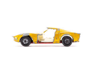Sportwagen | Lamborghini | Miura | Gold | Türe fehlt | 1960 | Matchbox | Edi Kistler