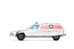Krankenwagen | Citroën | CX | Weiss | Aschenbecher fehlt | 1970 | Matchbox | Edi Kistler