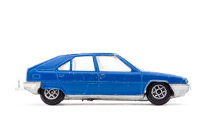 Limousine | Citroën | BX | Blau | kleine Lackschäden | 1980 | Norev | Edi Kistler