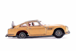 Sportwagen | Aston Martin | D85 | Gold | Sand im Getriebe | 1960 | Corgi | Gerard Epelbaum