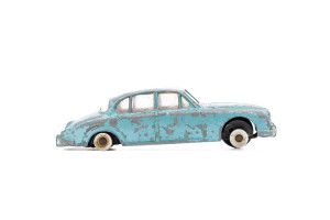 Limousine | Daimler | 2,5 liter | Blau | Rad fehlt | 1960 | Dinky Toys | Gerard Kahn