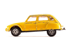 Limousine | Citroën | Dyane | Gelb | Lenkung defekt | 1970 | Corgi | Markus Binder