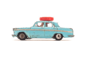Limousine | Austin | A 60 | Blau | Dachschaden | 1950 | Corgi | Martin Sigrist