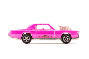 Rennauto | Cadillac | Eldorado | Pink | Motor stottert | 1970 | Corgi | Martin Sigrist