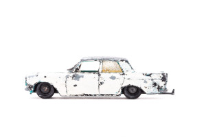 Limousine | Ford | Zephyr | Weiss | kleine Lackschäden | 1960 | Lesney | Martin Sigrist
