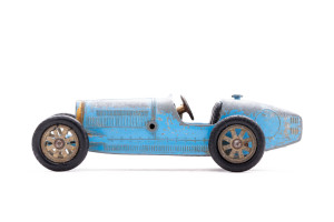 Rennauto | Bugatti | Unbekannt | Blau | kleine Lackschäden | 1920 | Lesney | Patrick Gutenberg