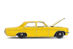 Limousine | Opel | Diplomat | Gelb | Auf den Felgen | 1960 | Lesney | Patrick Gutenberg