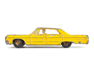 Limousine | Chevrolet | Impala | Gelb | Sitzpolster zerschlissen | 1960 | Lesney | Patrick Gutenberg