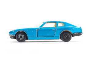 Sportwagen | Datsun | 260 | Blau | kleine Lackschäden | 1970 | Matchbox | Patrick Gutenberg