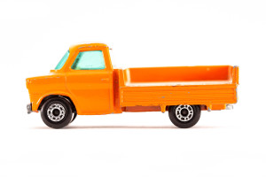 Truck | Ford | Transit | Orange | Motor | 1970 | Matchbox | Patrick Gutenberg