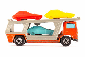 Lastwagen | Unbekannt | Car transporter | Orange | Rückspiegel fehlt | 1970 | Matchbox | Patrick Gutenberg