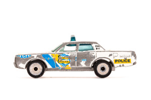Polizeiauto | Mercury | unbekannt | Weiss | Anlasser defekt | 1970 | Matchbox | Patrick Gutenberg