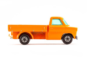 Truck | Ford | Transit | Orange | Motor | 1970 | Matchbox | Patrick Gutenberg