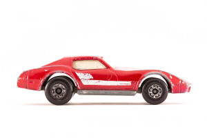 Sportwagen | Chevrolet | Corvette | Rot | kleine Lackschäden | 1970 | Matchbox | Patrick Gutenberg
