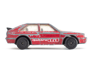 Sportwagen | Audi | Quattro | Rot | Anlasser defekt | 1980 | Matchbox | Patrick Gutenberg