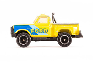 Truck | Ford | Pick up | Gelb | Klimaanlage defekt | 1980 | Matchbox | Patrick Gutenberg