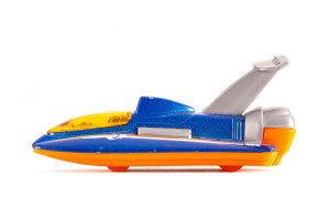 Boot | Unbekannt | Hydroplane | Blau | Rad fehlt | 1990 | Mattel | Patrick Gutenberg