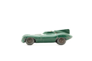 Rennauto | Jaguar | D Type | Grün | Scheibenwischer defekt | 1950 | Dinky Toys | Peter Kreuzenkamp