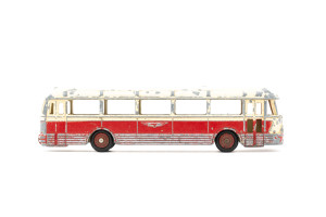 Bus | Chausson | Unbekannt | Rot | Sitzpolster zerschlissen | 1960 | Dinky Toys | Peter Kreuzenkamp