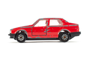 Limousine | Alfa Romeo | 75 | Rot | kleine Lackschäden | 1980 | Majorette | Reto Oeschger