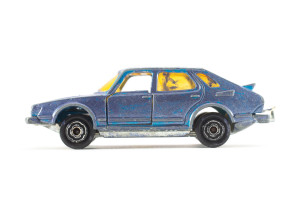 Limousine | Saab | Turbo | Blau | Frontscheibe geborsten | 1980 | Majorette | Reto Oeschger