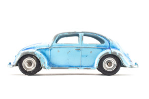 Coupé | VW | Käfer | Blau | kleine Lackschäden | 1960 | Dinky Toys | Sandra Rüegger