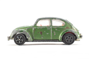 Coupé | VW | Käfer 1300 | Grün | kleine Lackschäden | 1960 | Corgi | Aad Hollander