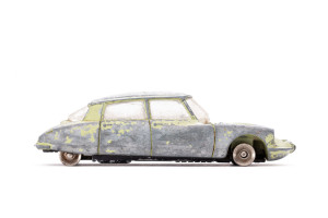 Limousine | Citroën | DS | Grün | Auf den Felgen | 1960 | Dinky Toys | Edi Kistler